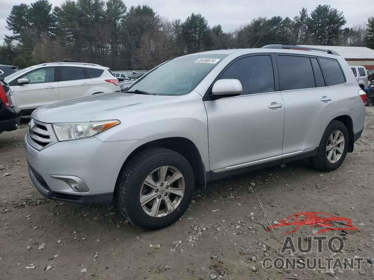 TOYOTA HIGHLANDER 2012 - 5TDBK3EH9CS122537