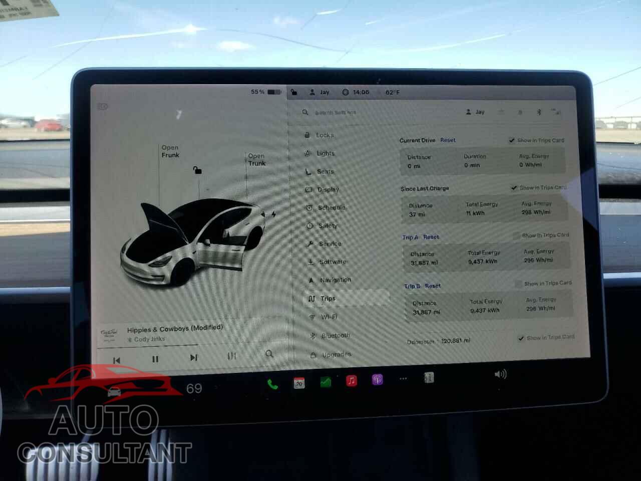 TESLA MODEL 3 2021 - 5YJ3E1ECXMF091342