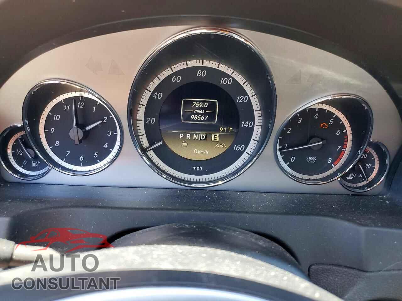 MERCEDES-BENZ E-CLASS 2012 - WDDKJ5KB5CF162604