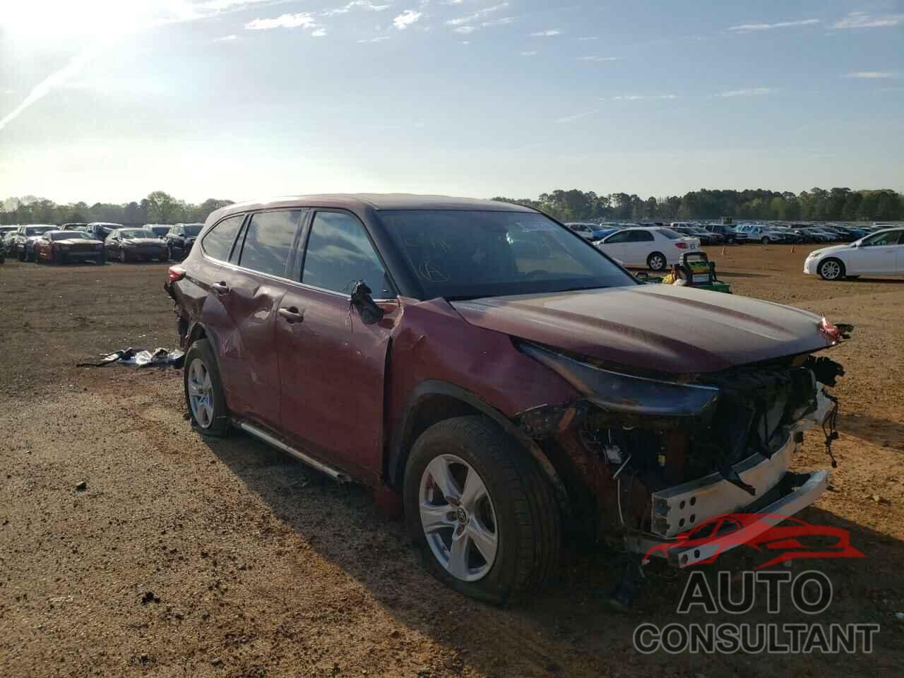 TOYOTA HIGHLANDER 2021 - 5TDZZRAH6MS062995