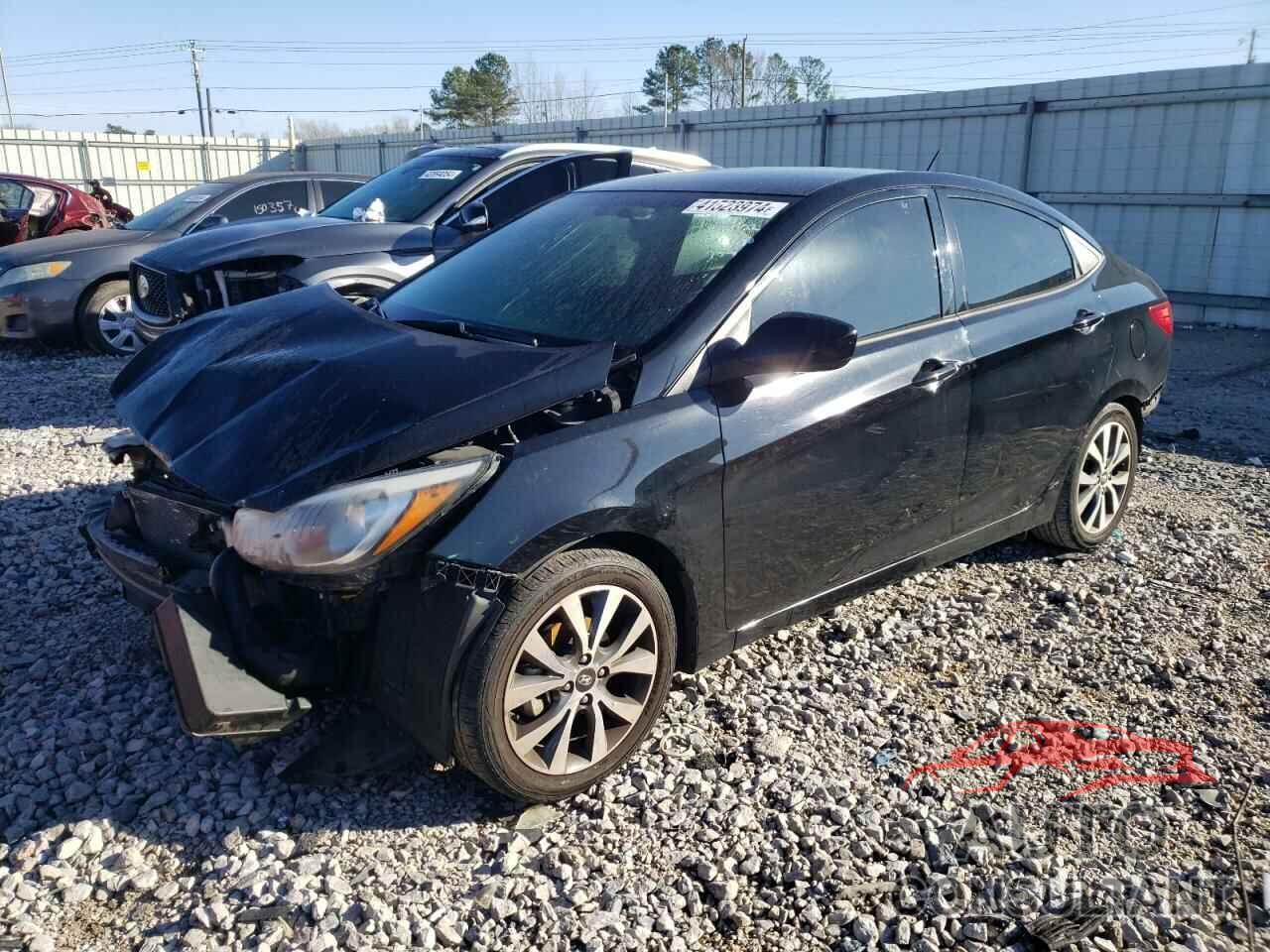 HYUNDAI ACCENT 2017 - KMHCT4AE9HU373110