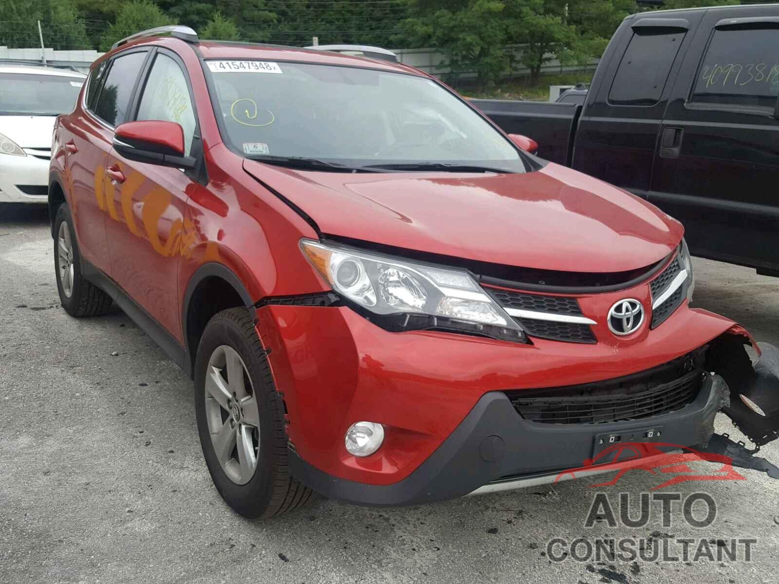 TOYOTA RAV4 XLE 2015 - 2T3RFREV3FW310985