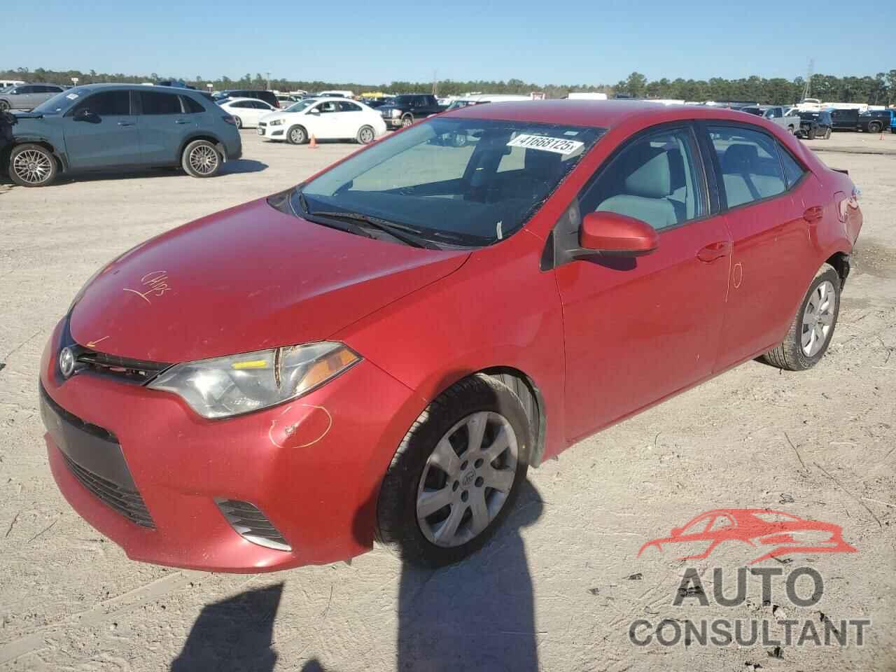 TOYOTA COROLLA 2015 - 2T1BURHE2FC423629