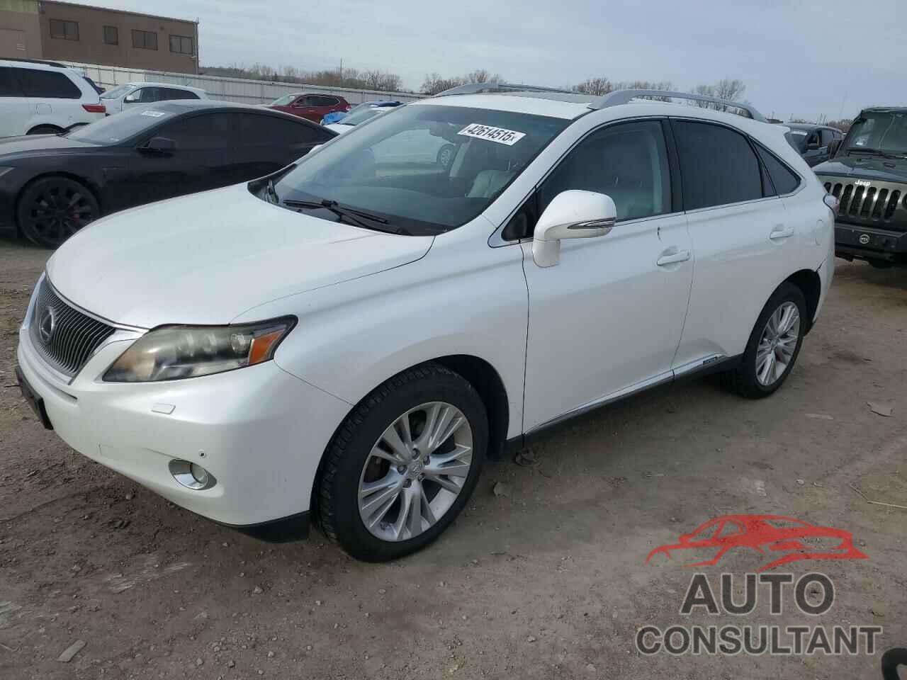 LEXUS RX450 2010 - JTJBC1BA0A2016911