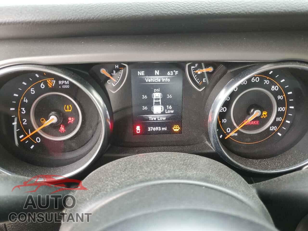 JEEP GLADIATOR 2021 - 1C6HJTAG2ML575080
