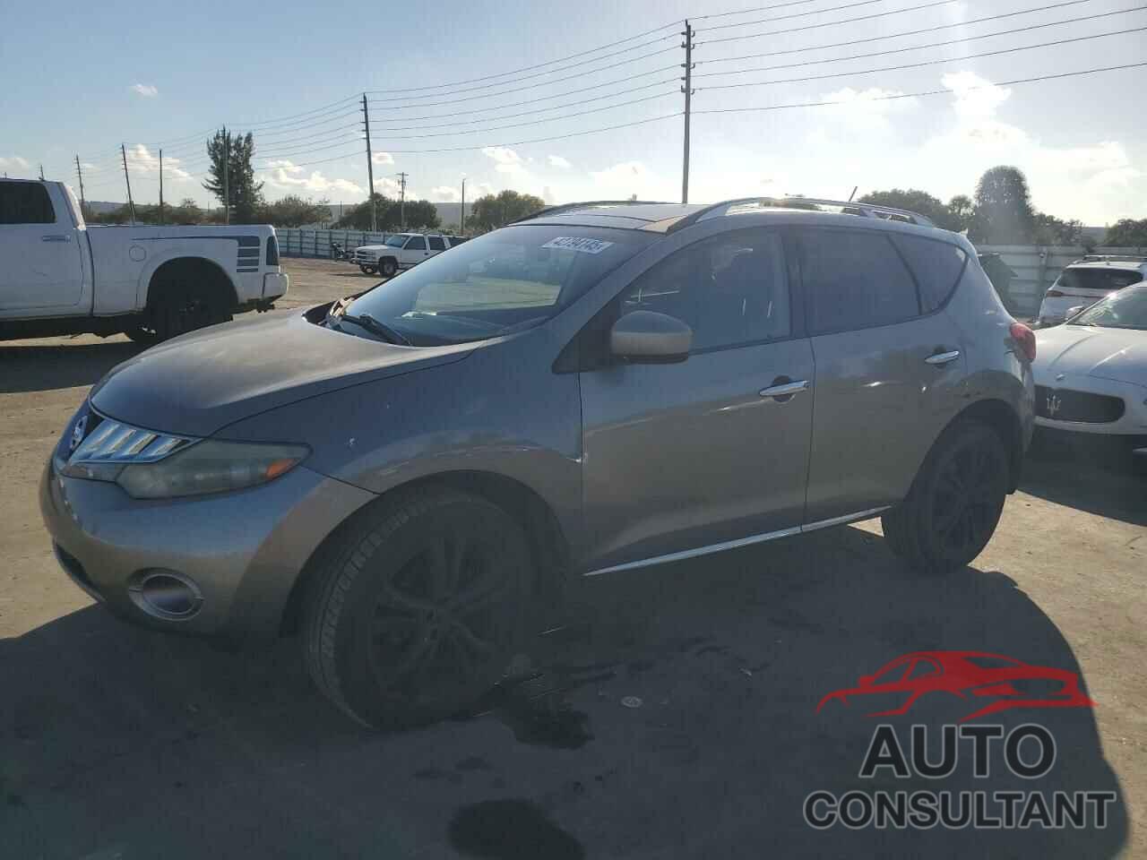 NISSAN MURANO 2009 - JN8AZ18W99W128535