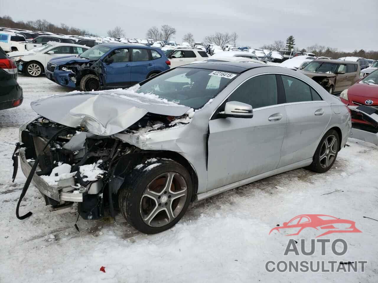 MERCEDES-BENZ CLA-CLASS 2014 - WDDSJ4EB8EN040219