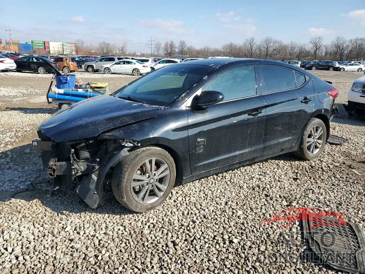 HYUNDAI ELANTRA 2018 - 5NPD84LF8JH241276