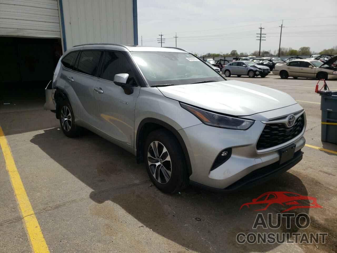 TOYOTA HIGHLANDER 2021 - 5TDGBRCH4MS520784