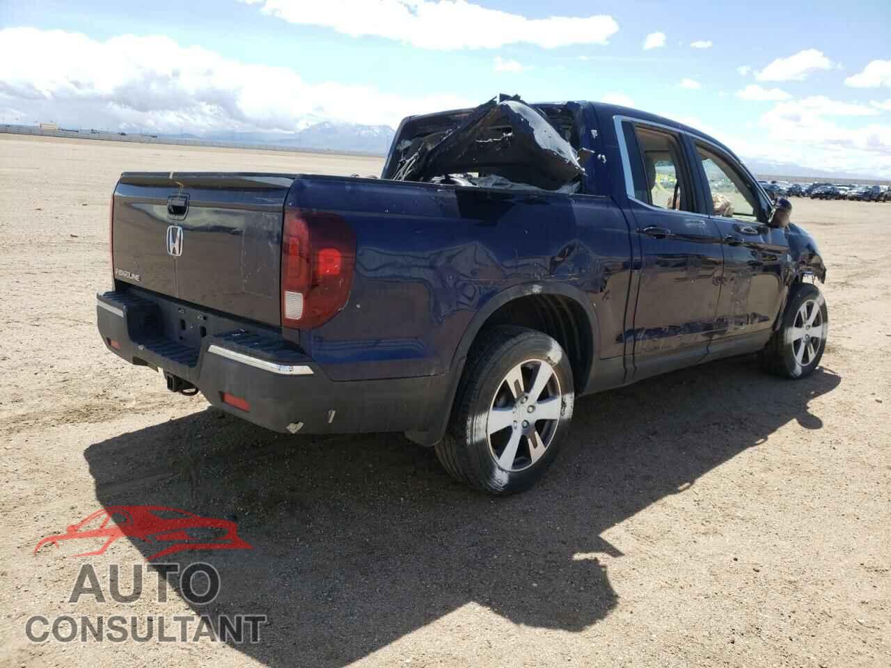 HONDA RIDGELINE 2017 - 5FPYK2F58HB010226