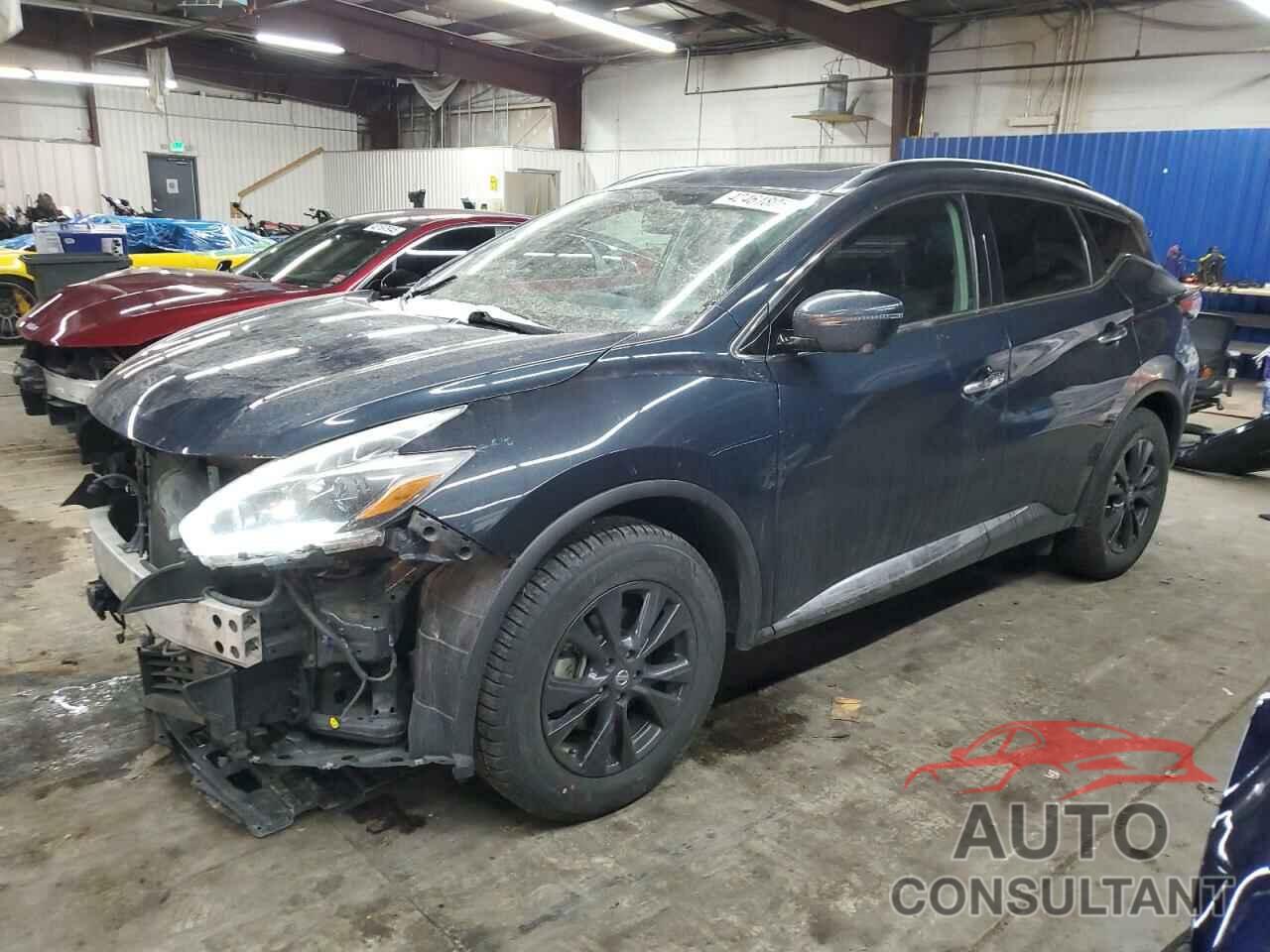 NISSAN MURANO 2018 - 5N1AZ2MH8JN194962