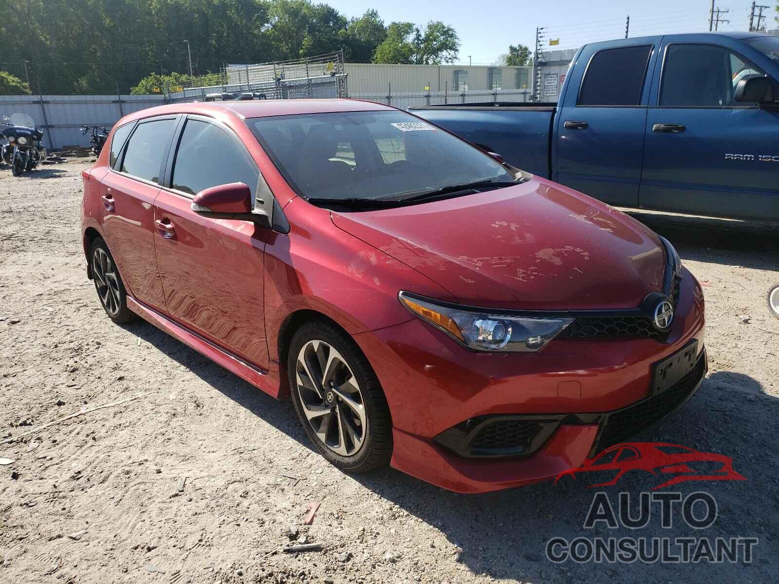 TOYOTA SCION 2016 - JTNKARJE2GJ500598