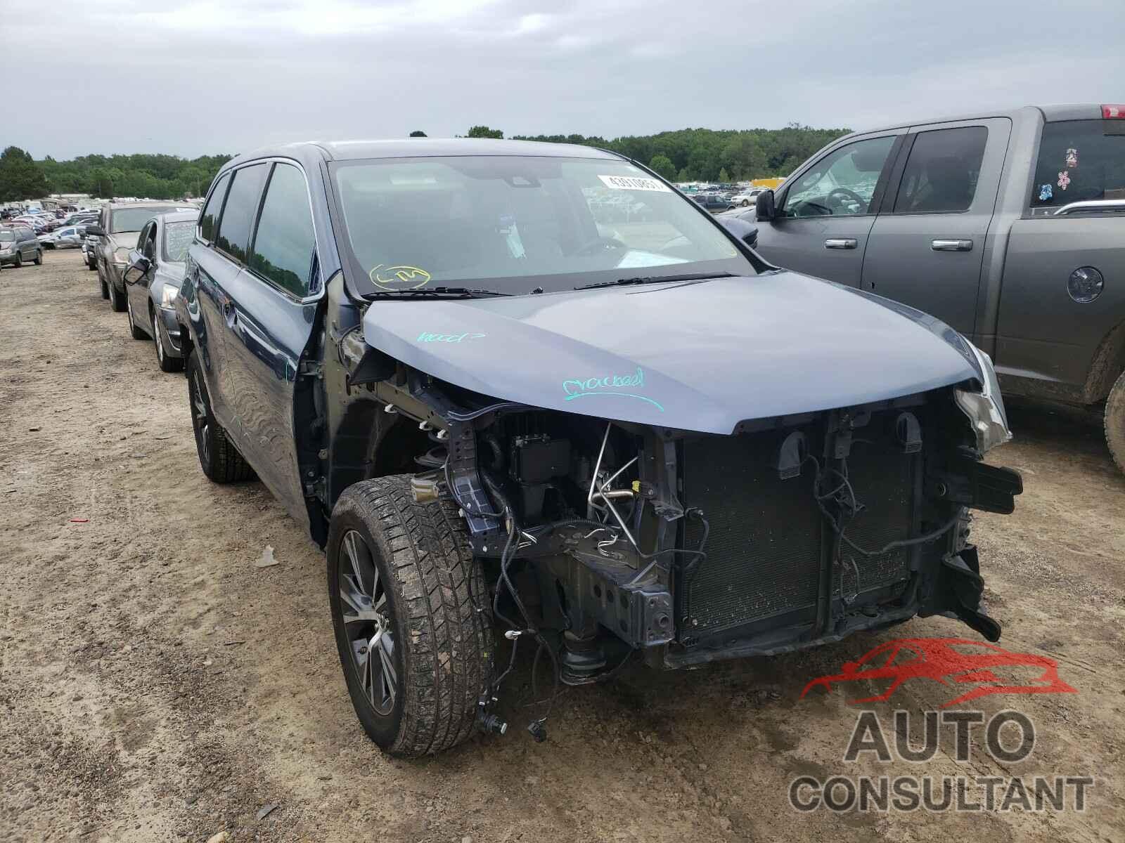 TOYOTA HIGHLANDER 2017 - 5TDBZRFH2HS364347