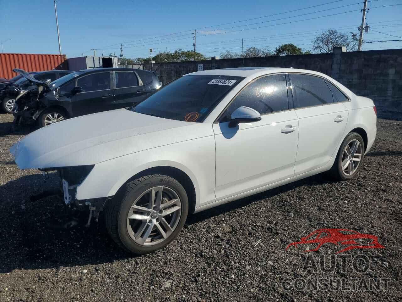 AUDI A4 2017 - WAUGNAF45HN011586