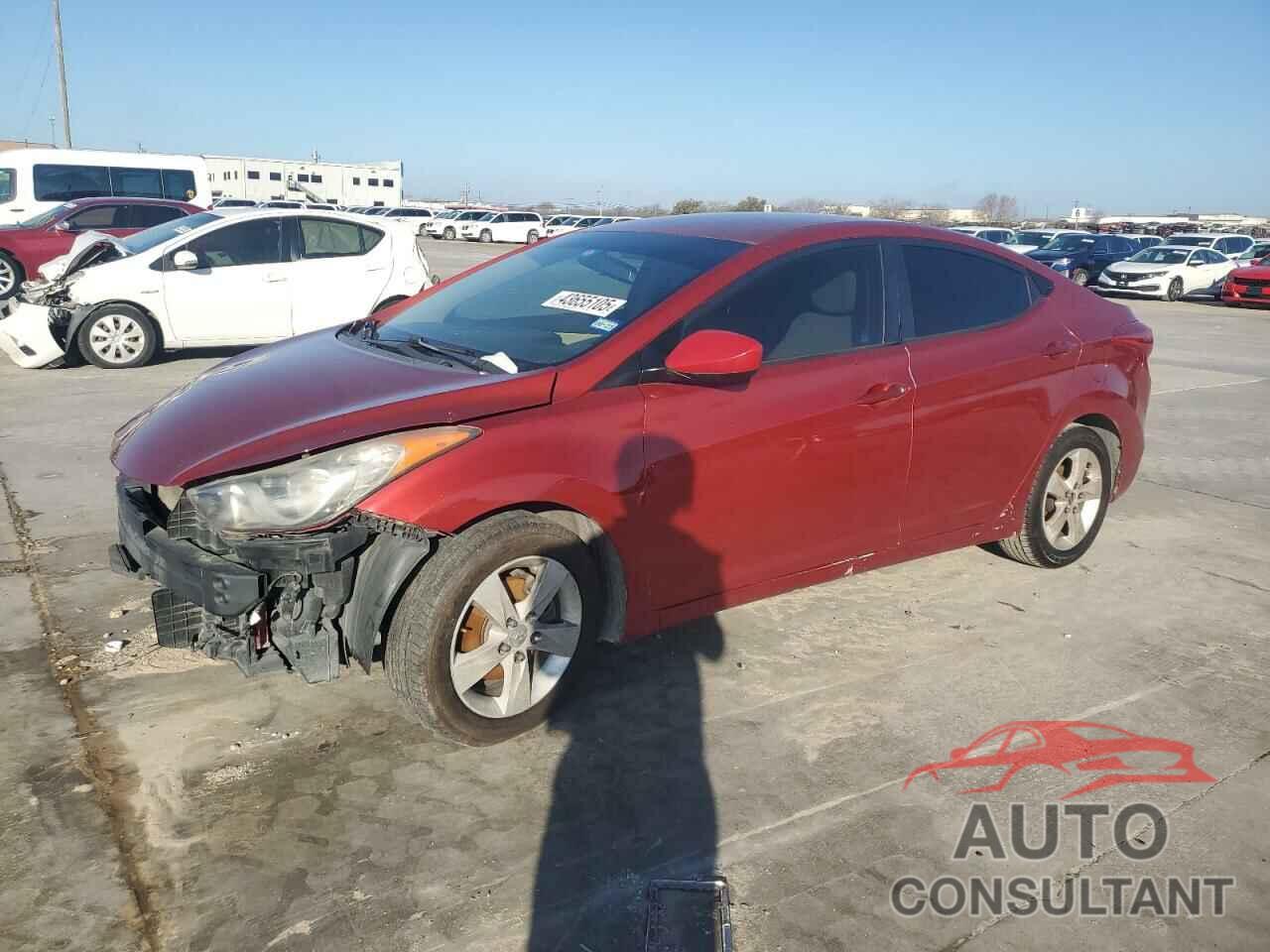 HYUNDAI ELANTRA 2011 - KMHDH4AE8BU105694