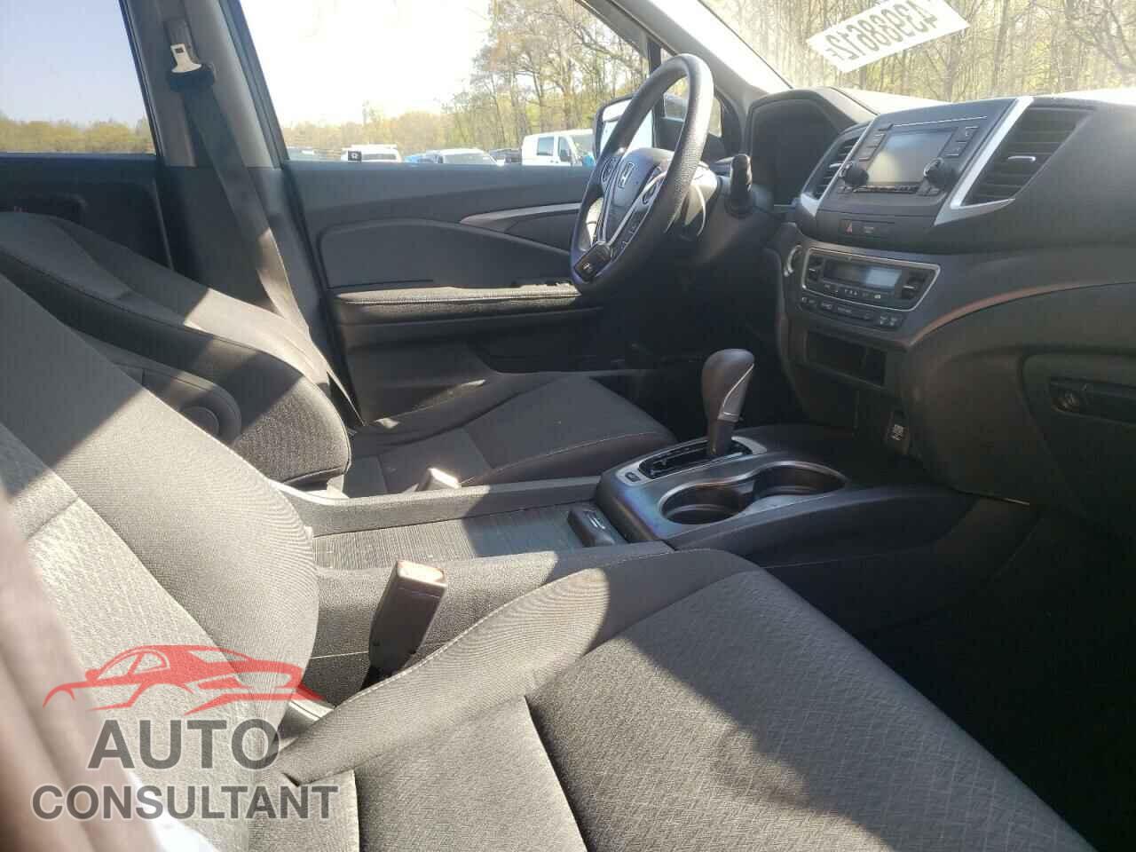 HONDA RIDGELINE 2017 - 5FPYK3F17HB020801