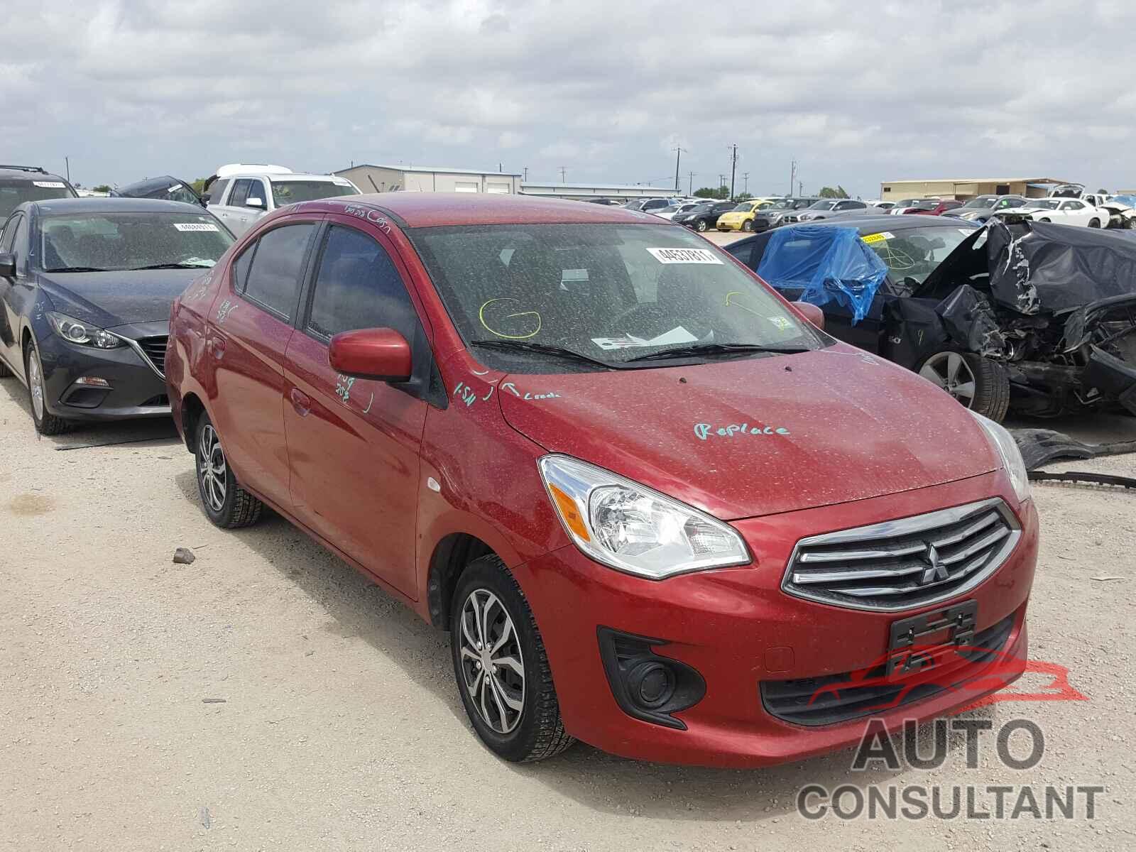 MITSUBISHI MIRAGE 2018 - ML32F3FJ3JHF13017