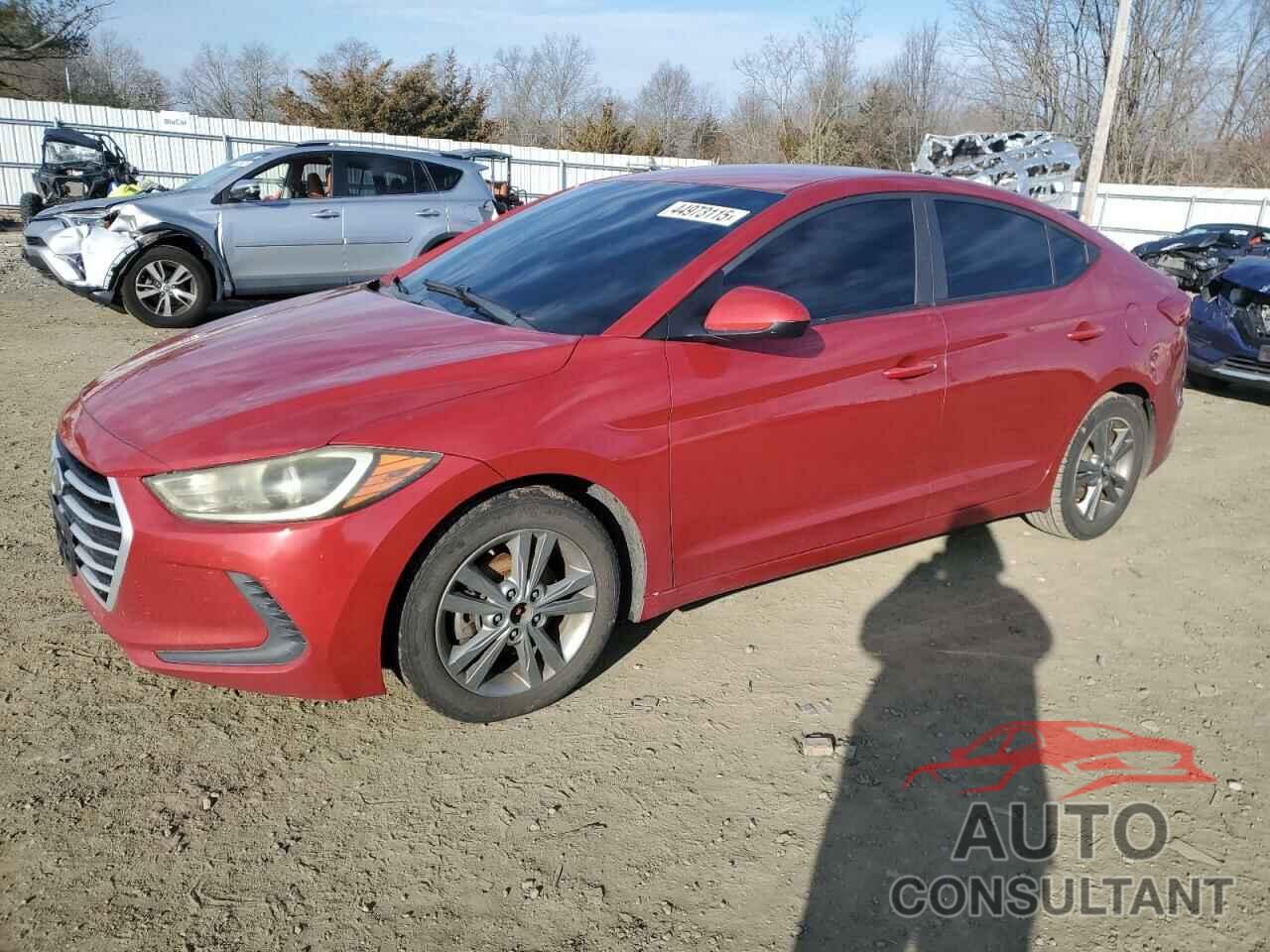 HYUNDAI ELANTRA 2018 - 5NPD84LF3JH267428