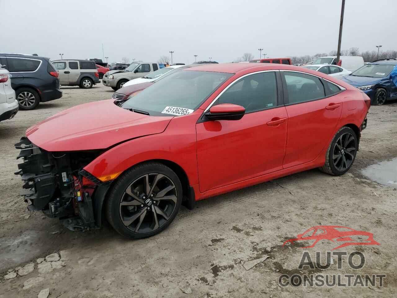 HONDA CIVIC 2021 - 2HGFC2F88MH536126