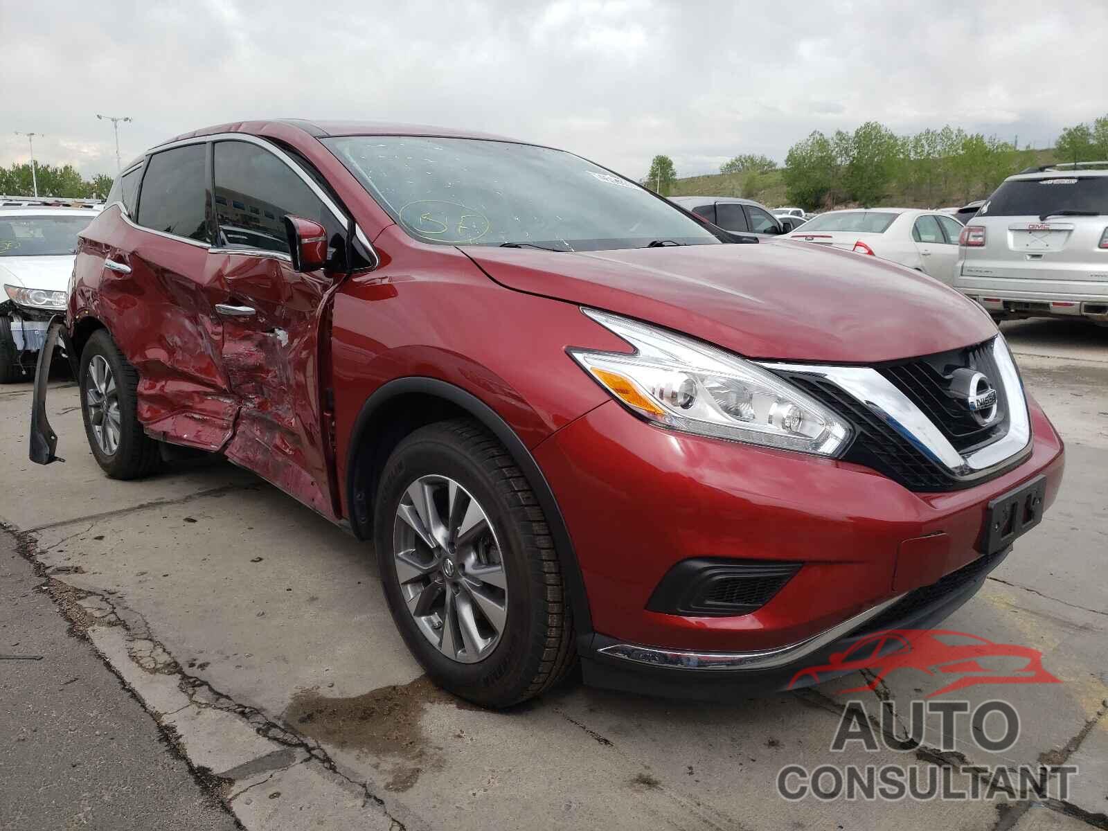 NISSAN MURANO 2016 - 5N1AZ2MHXGN134285