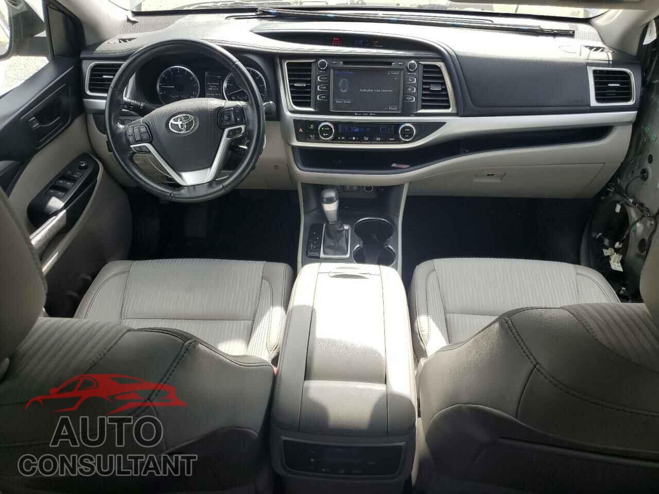 TOYOTA HIGHLANDER 2017 - 5TDZZRFH3HS192585