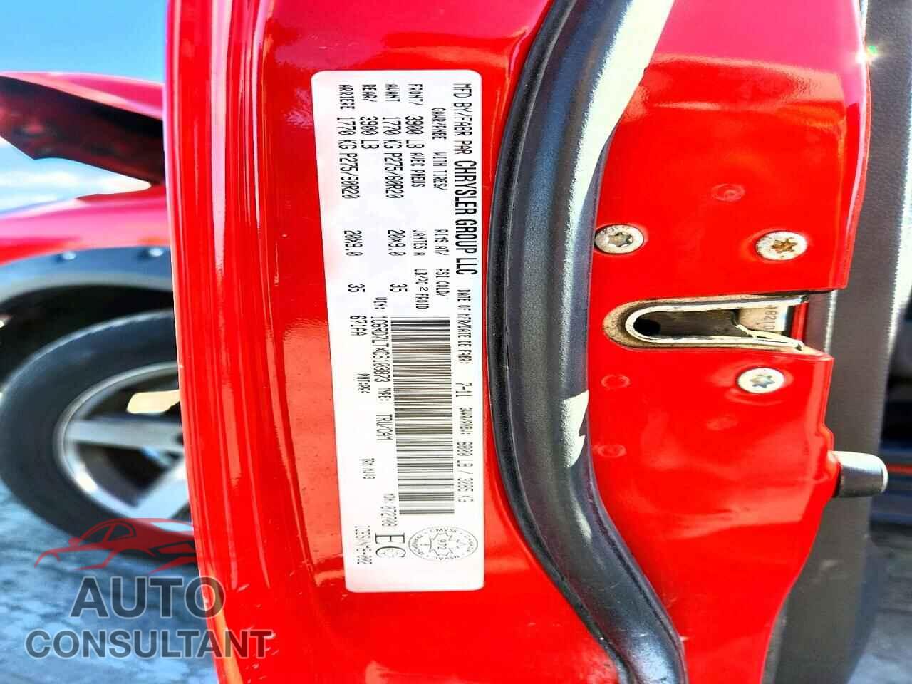 DODGE RAM 1500 2012 - 1C6RD7LTXCS103873