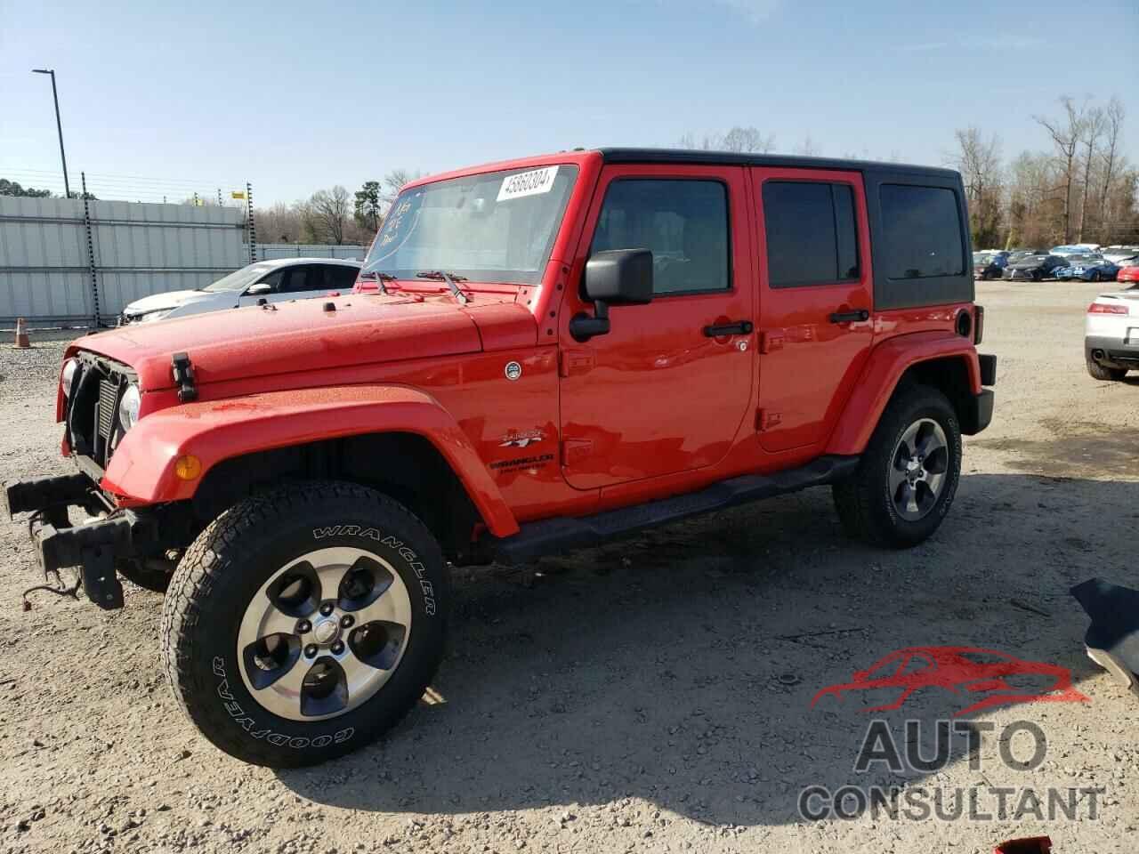 JEEP WRANGLER 2017 - 1C4BJWEG1HL696795