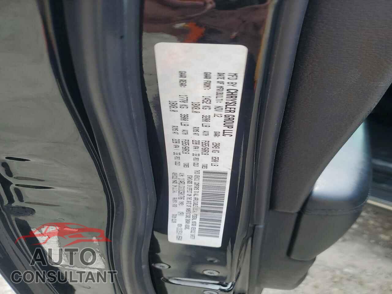 DODGE DURANGO 2013 - 1C4RDJDG1DC601706