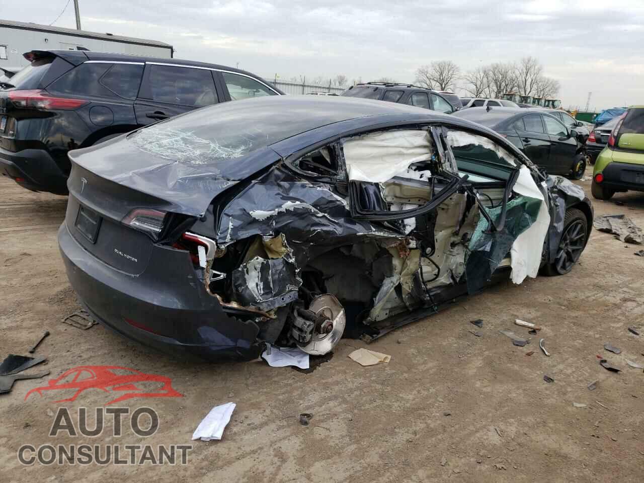 TESLA MODEL 3 2022 - 5YJ3E1EBXNF238008