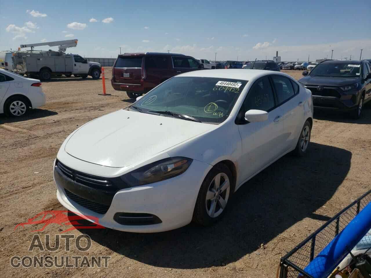 DODGE DART 2016 - 1C3CDFBB7GD609922