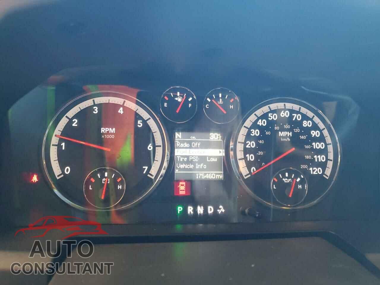 DODGE RAM 1500 2012 - 1C6RD6LT9CS229099