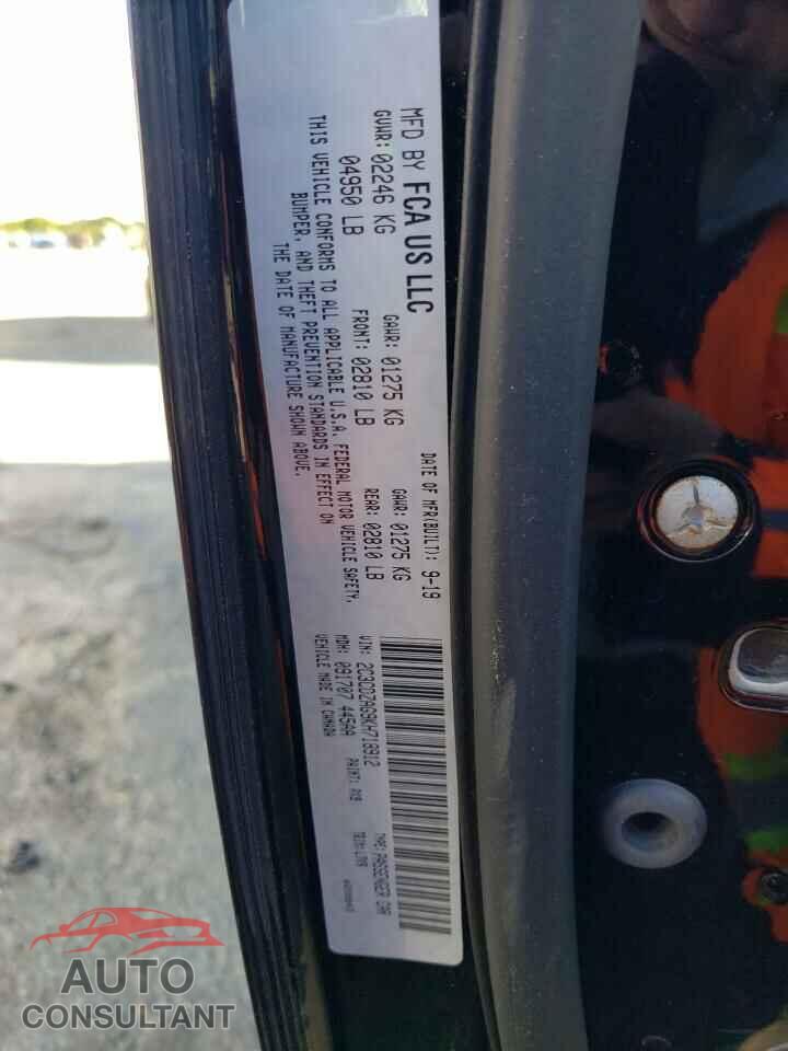 DODGE CHALLENGER 2019 - 2C3CDZAG9KH718912