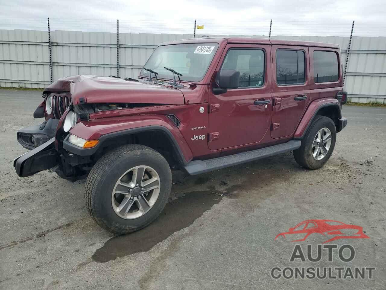 JEEP WRANGLER 2021 - 1C4HJXEN8MW613404