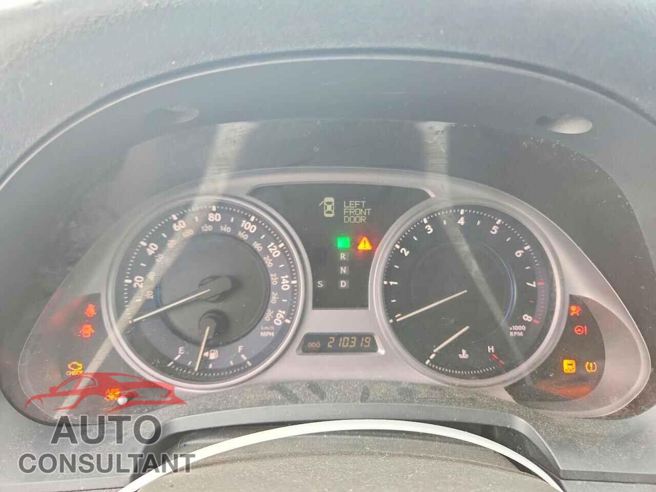 LEXUS IS 2009 - JTHBK262995104945
