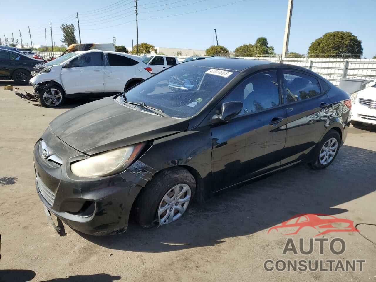 HYUNDAI ACCENT 2012 - KMHCT4AEXCU052251