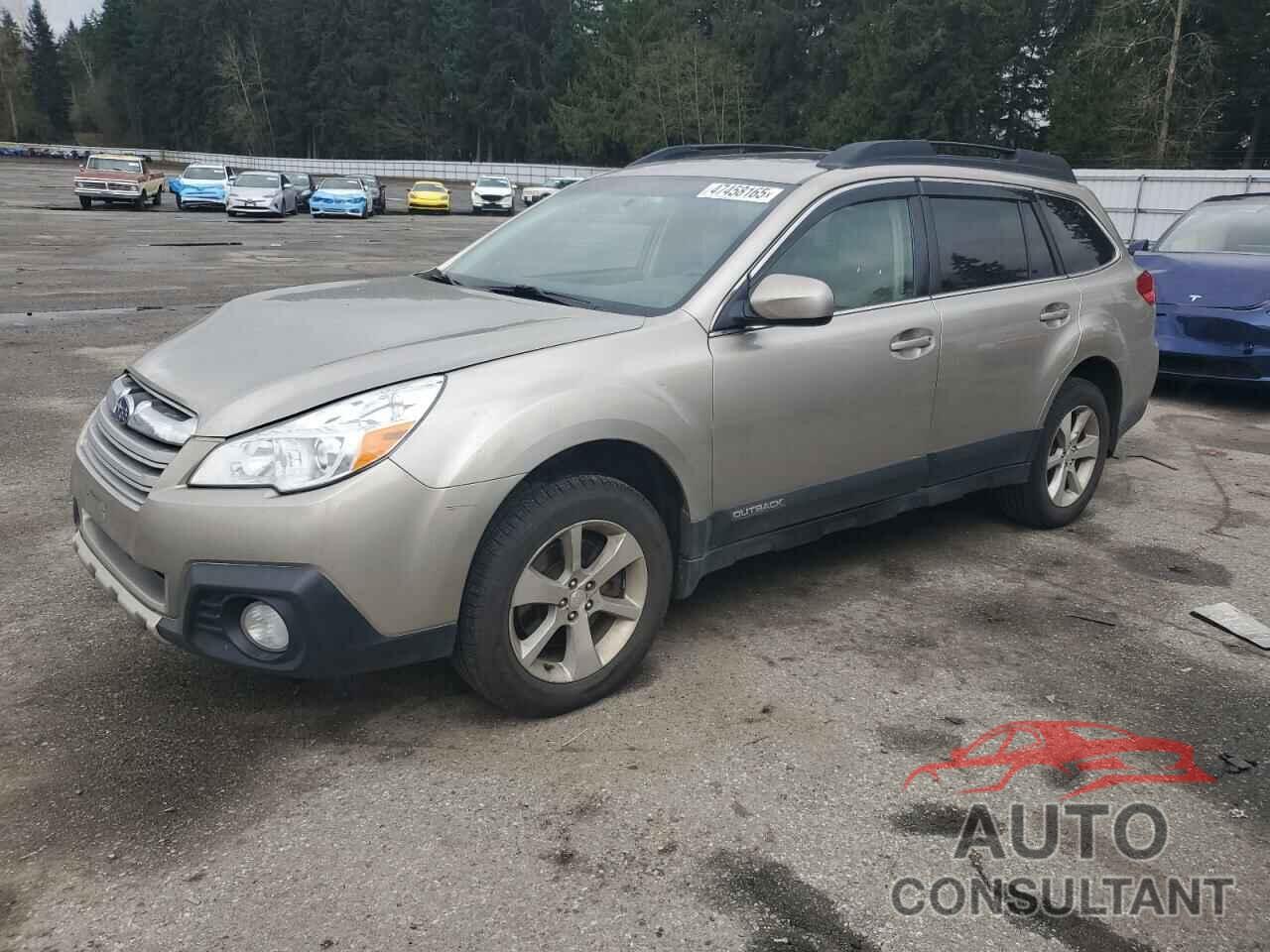 SUBARU OUTBACK 2014 - 4S4BRDMC7E2254130