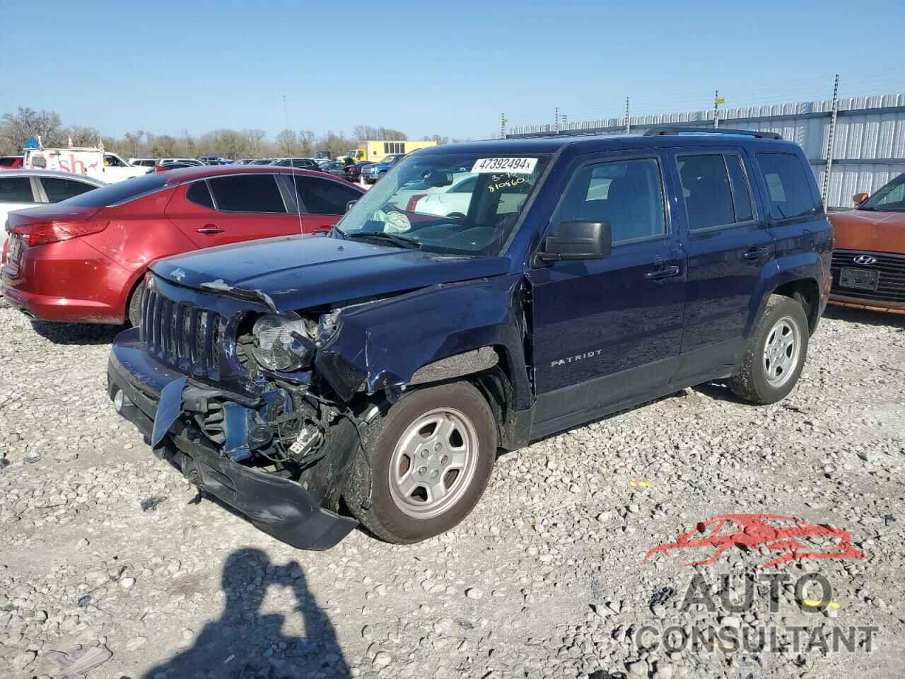 JEEP PATRIOT 2016 - 1C4NJPBA5GD810860