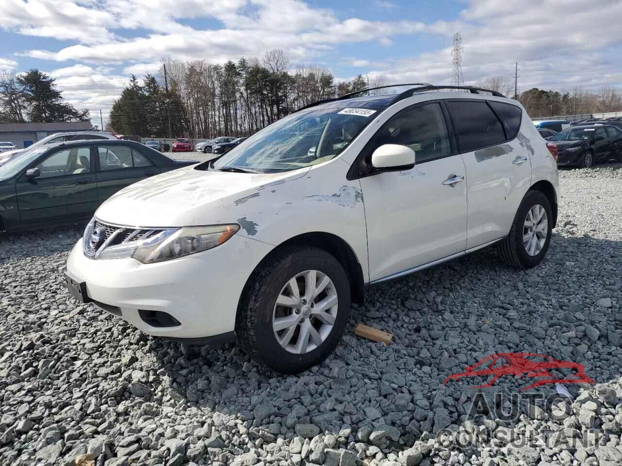 NISSAN MURANO 2013 - JN8AZ1MU5DW209562
