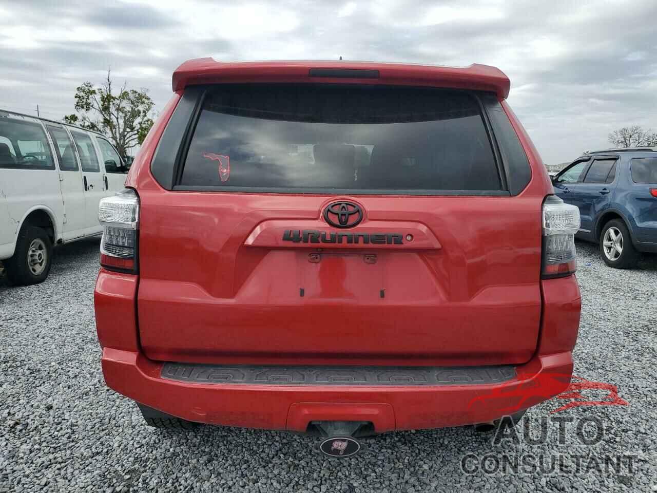 TOYOTA 4RUNNER 2017 - JTEZU5JR4H5158471