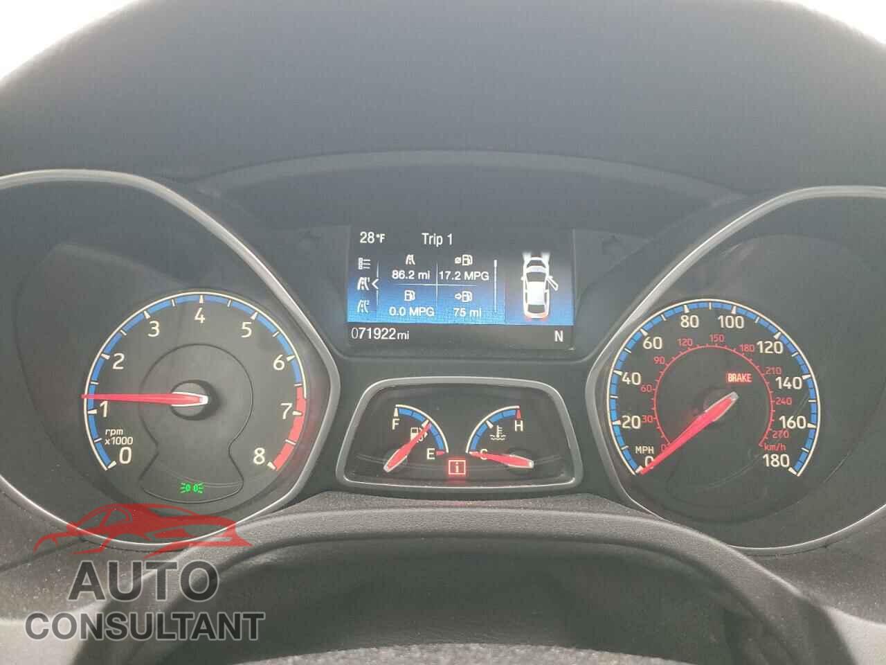FORD FOCUS 2016 - WF0DP3TH4G4117984