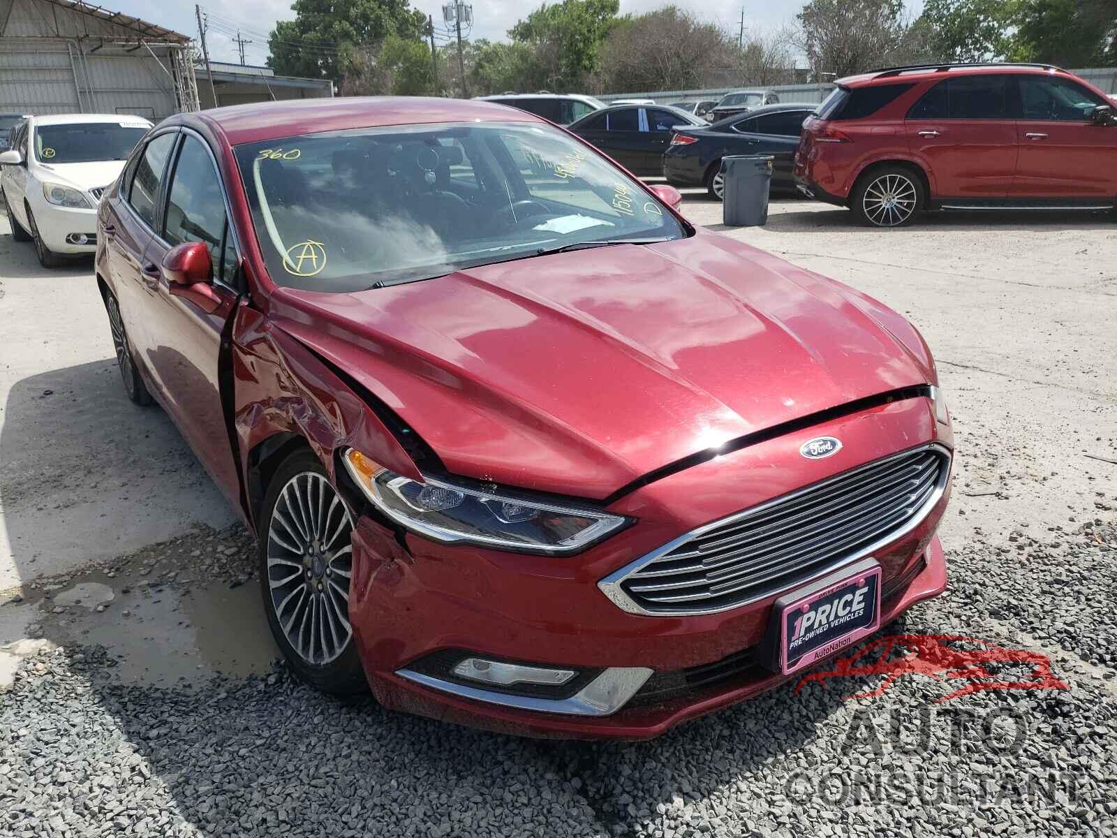 FORD FUSION 2017 - 3FA6P0K97HR115049