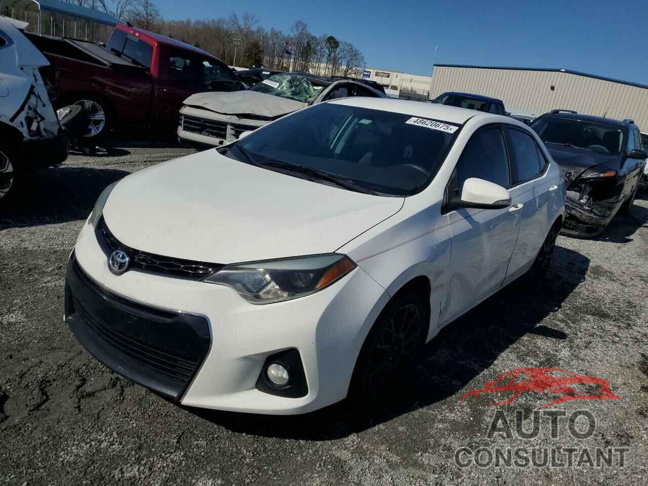 TOYOTA COROLLA 2016 - 2T1BURHE9GC571939
