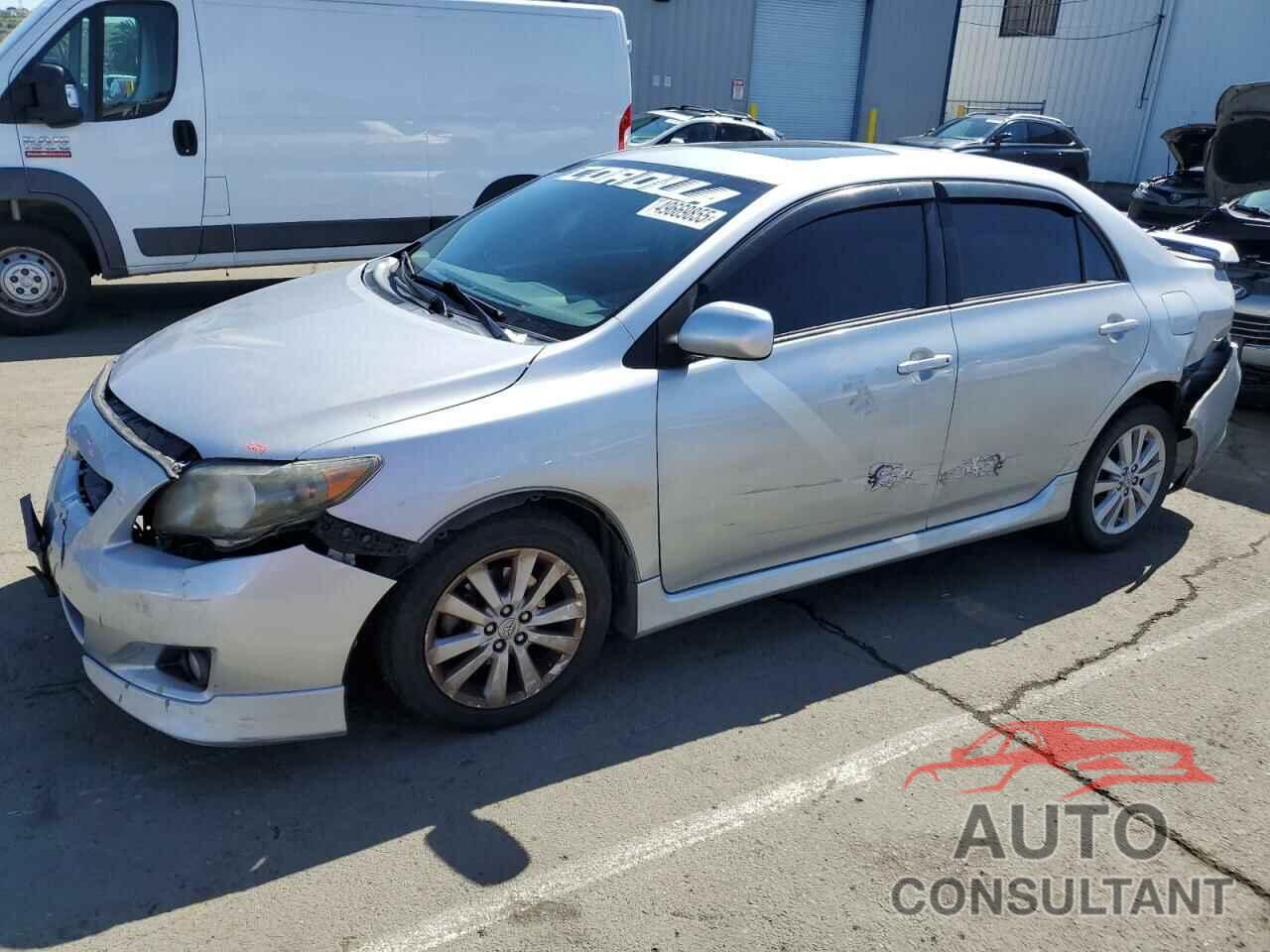 TOYOTA COROLLA 2009 - 2T1BU40EX9C185550