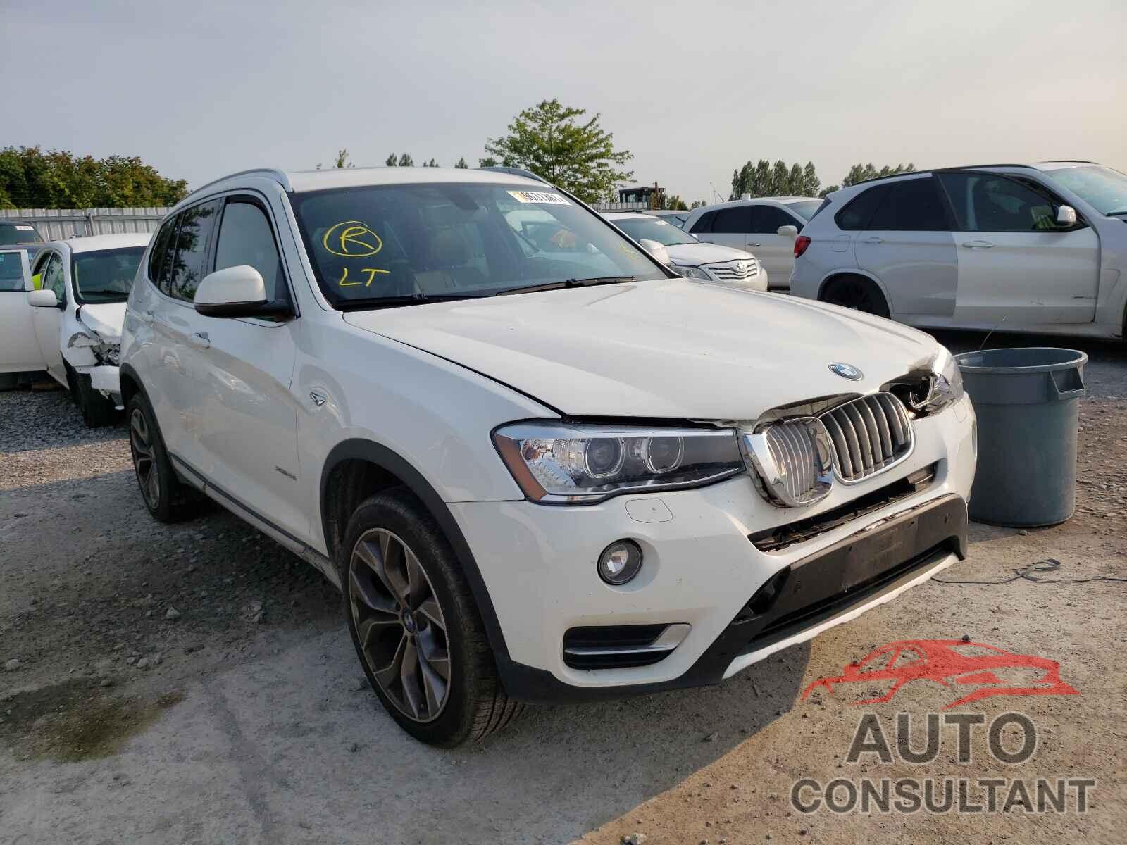 BMW X3 2016 - 5UXWX9C52G0D70198