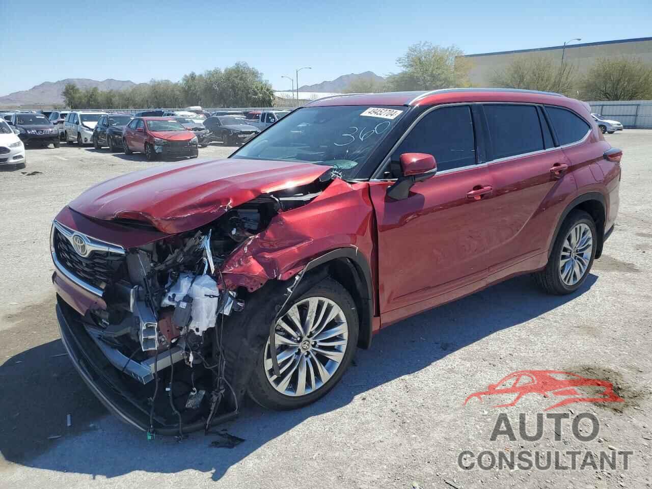 TOYOTA HIGHLANDER 2023 - 5TDKDRBH8PS526789