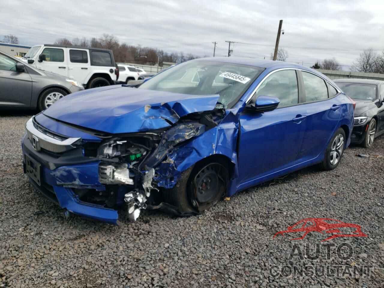 HONDA CIVIC 2017 - 2HGFC2F57HH550935