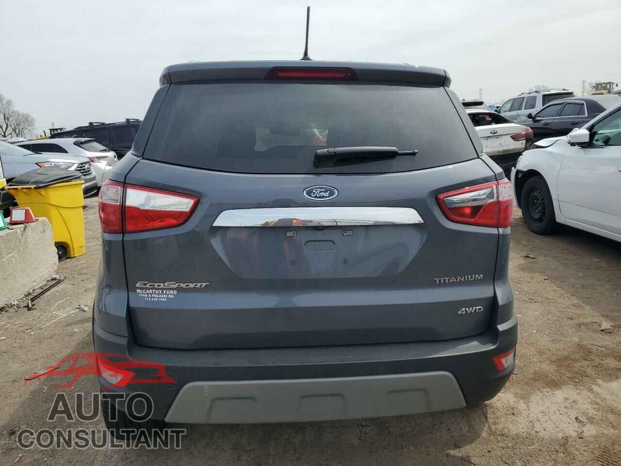 FORD ECOSPORT 2020 - MAJ6S3KL3LC313775