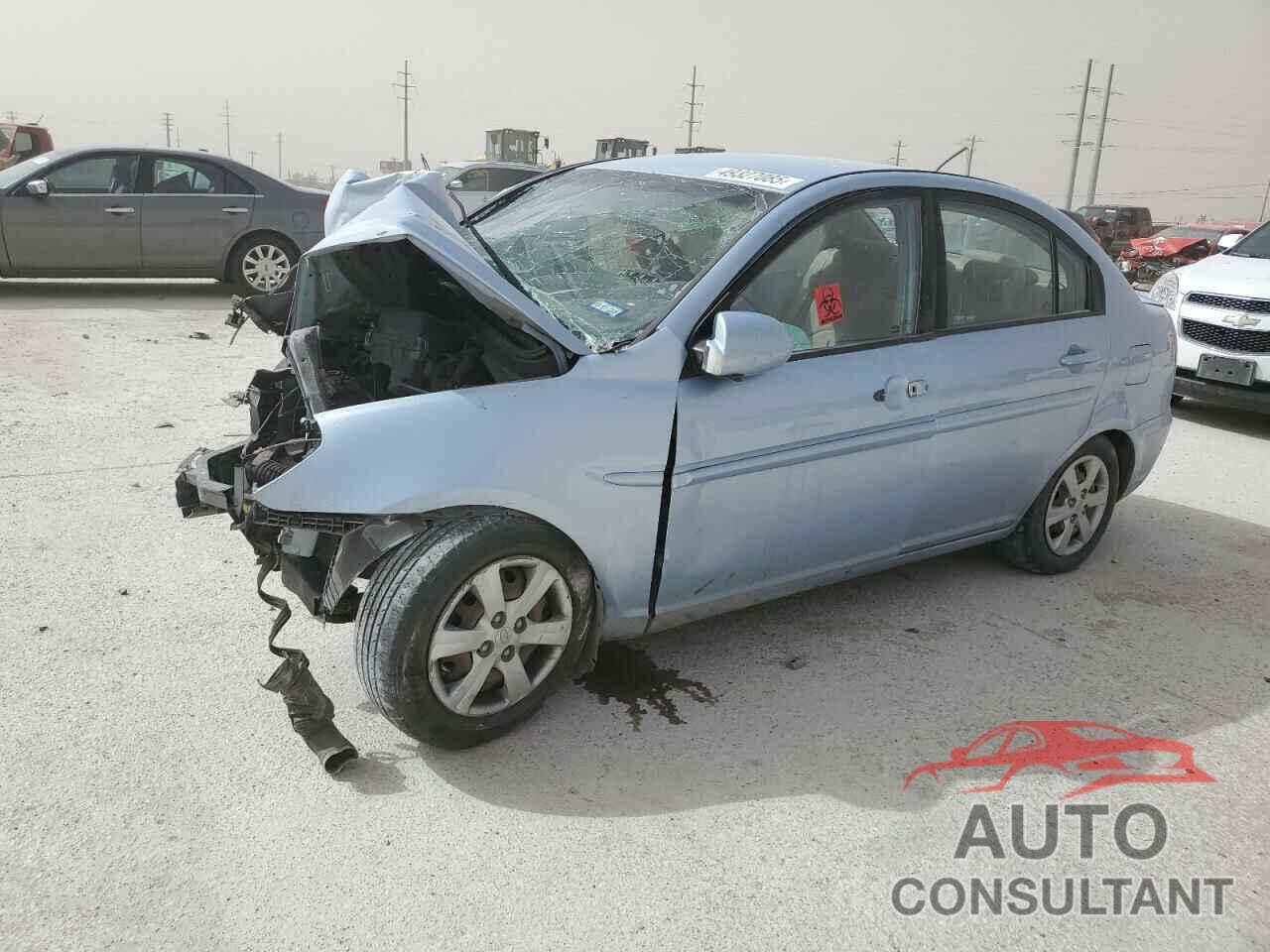 HYUNDAI ACCENT 2011 - KMHCN4AC1BU620958
