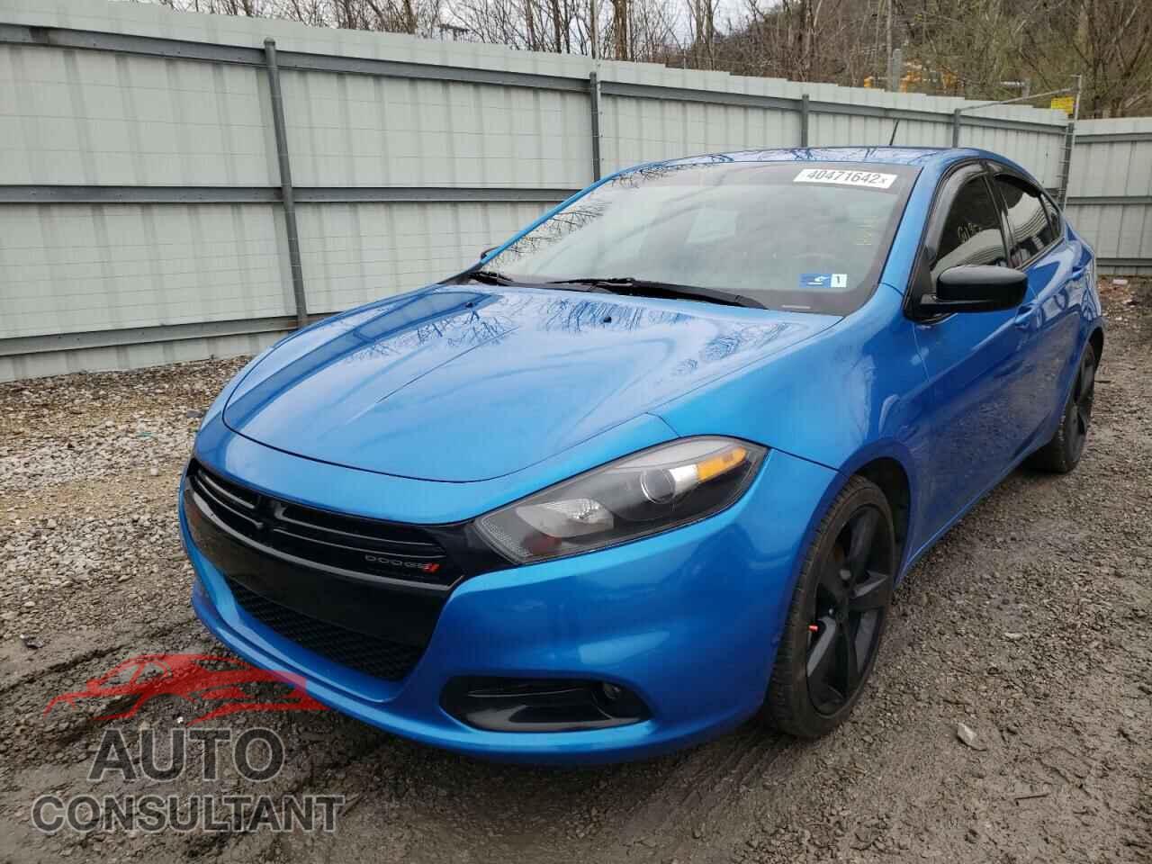 DODGE DART 2016 - 1C3CDFBB6GD505390