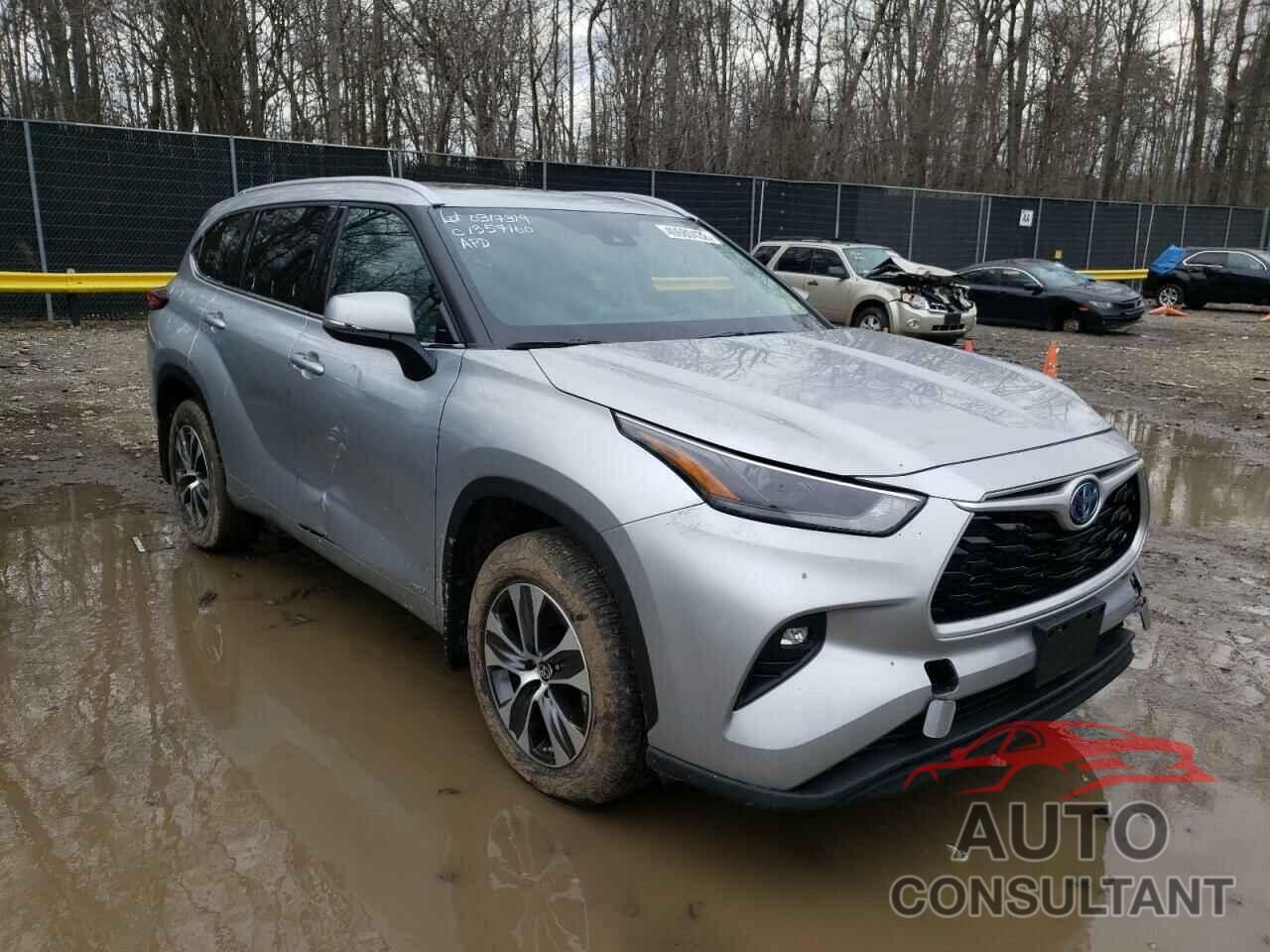 TOYOTA HIGHLANDER 2022 - 5TDGBRCH0NS539687